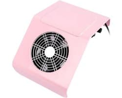 Nagelstofzuiger - Nail Dust Collector - Nagelstof Afzuigen - Krachtige Zuigkracht - 17.78 cm - Roze