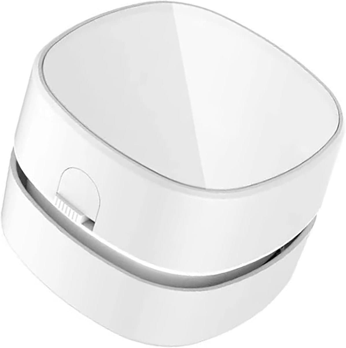 Mini Tafelstofveger - Draadloze Kruimelzuiger - Snel Opruimen - Lange Looptijd - 7.9 x 7.9 x 6 cm - Wit — afbeelding 1