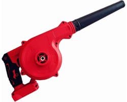 Elektrische Luchtblazer - Bladblazer Stofzuiger - Snel Reinigen - 2-in-1 Functie - 25 kg - Rood