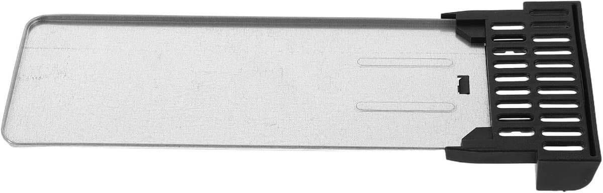 Kruimellade Broodmaker - Ovenbakje Onderdelen - Apparaat Schoonhouden - Hittebestendig Metaal - 17.5cm Breed - Zilver — afbeelding 1