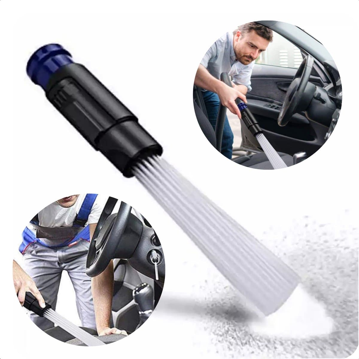 Universele Stofzuigerborstel - Autostofzuiger - 32 cm - Universeel - Voor Stofzuigers - Borstel - Accessoire — afbeelding 1