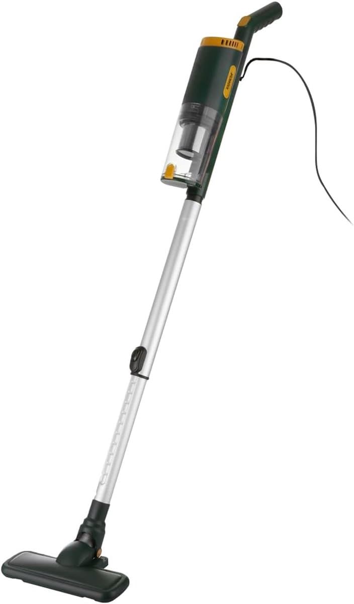 Elektrische Bezem - Steelstofzuiger - Snel Vloeren Schoonmaken - 2-in-1 Cycloontechnologie - 12x12x12 cm - Groen — afbeelding 1