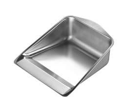 Metalen Stofblik - Robuuste Veegmachine - Binnen Buiten - Lange Handgreep - 23.5x26x10cm