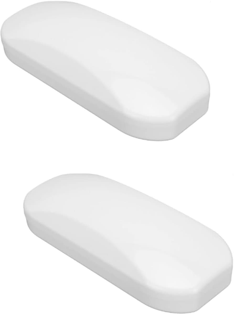 Kruimel Vanger - Tafel Kruimelveger - Snel Opruimen - Herbruikbaar 2 Stuks - Handzaam Formaat - Wit — afbeelding 1
