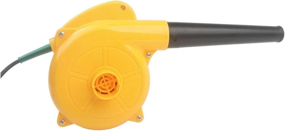 Elektrische Luchtblazer - Stofzuiger Bladblazer - Stof Verzamelen - Hoog Rendement - 600W - Geel — afbeelding 1