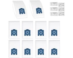 10 stuks stofzuigerzakken geschikt voor Miele stofzuiger S8340 S2 S4 S5 S6 S8, Complete C2/C3, Classic C1 - stofzuigerfilterzak - stofzak - vervangende accessoires