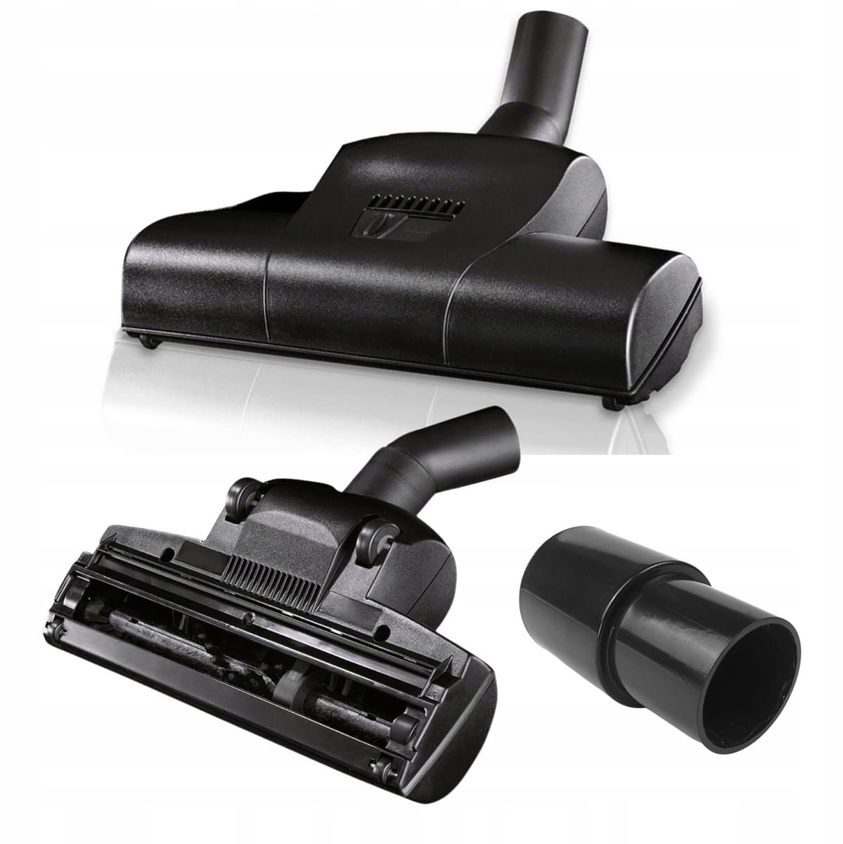 Merkloze Turboborstel voor Tapijt & Harde Vloeren - 28cm Breed — afbeelding 1