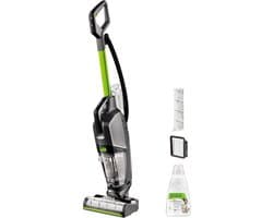 Aurixi® Steelstofzuiger met snoer - Steelstofzuiger - Stofzuiger - Grijs /Groen- 25cm x 27cm x 112cm