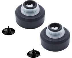 Oplossing Tank Cap voor Stofzuiger Tapijtreiniger - Vervangende Onderdelen (2 stuks)