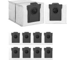 10 Stofzakken - Voor Dreame L10s/X30/X40/X50/L40/L50 Ultra - Grote Capaciteit Van 2,3 Liter - Vierlaags Filterconstructie - Compatibel Met Dreame Stofzuigerstofzakken