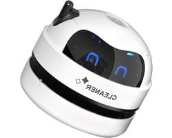 Bureau Stofzuiger - Tafelstofzuiger Mini - Bureau Schoonmaken - USB Oplaadbaar - 9 x 7.5 cm - Wit