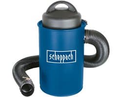 Scheppach HA1000 Stofafzuiging - 50 L - 1100W - 230V - Luchtstroom 183 m³/h - Max. vacuüm 25 kPa - (zakken exclusief)