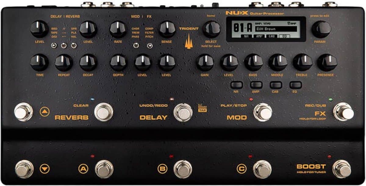 NUX Trident NME-5 Modeling Gitaarprocessor — afbeelding 1