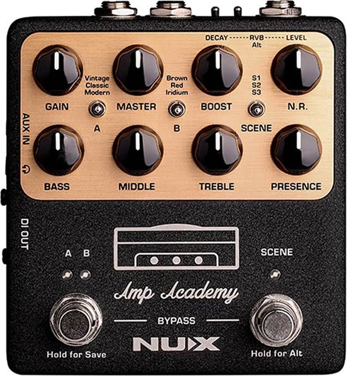NUX NGS-6 gitaarversterker simulator amp modeler IR-loader AMP ACADEMY — afbeelding 1