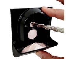 Boorstofvanger - Hulpgereedschap - Netjes Boren - Snelle Installatie - 9x8x4cm - Zwart