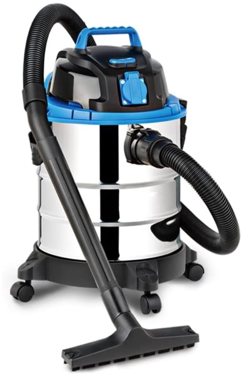 KAD® Karcher - Professionele Bouwstofzuiger - Krachtige Alleszuiger voor Nat & Droog - Zilver - 35cm x 35cm x 51cm — afbeelding 1