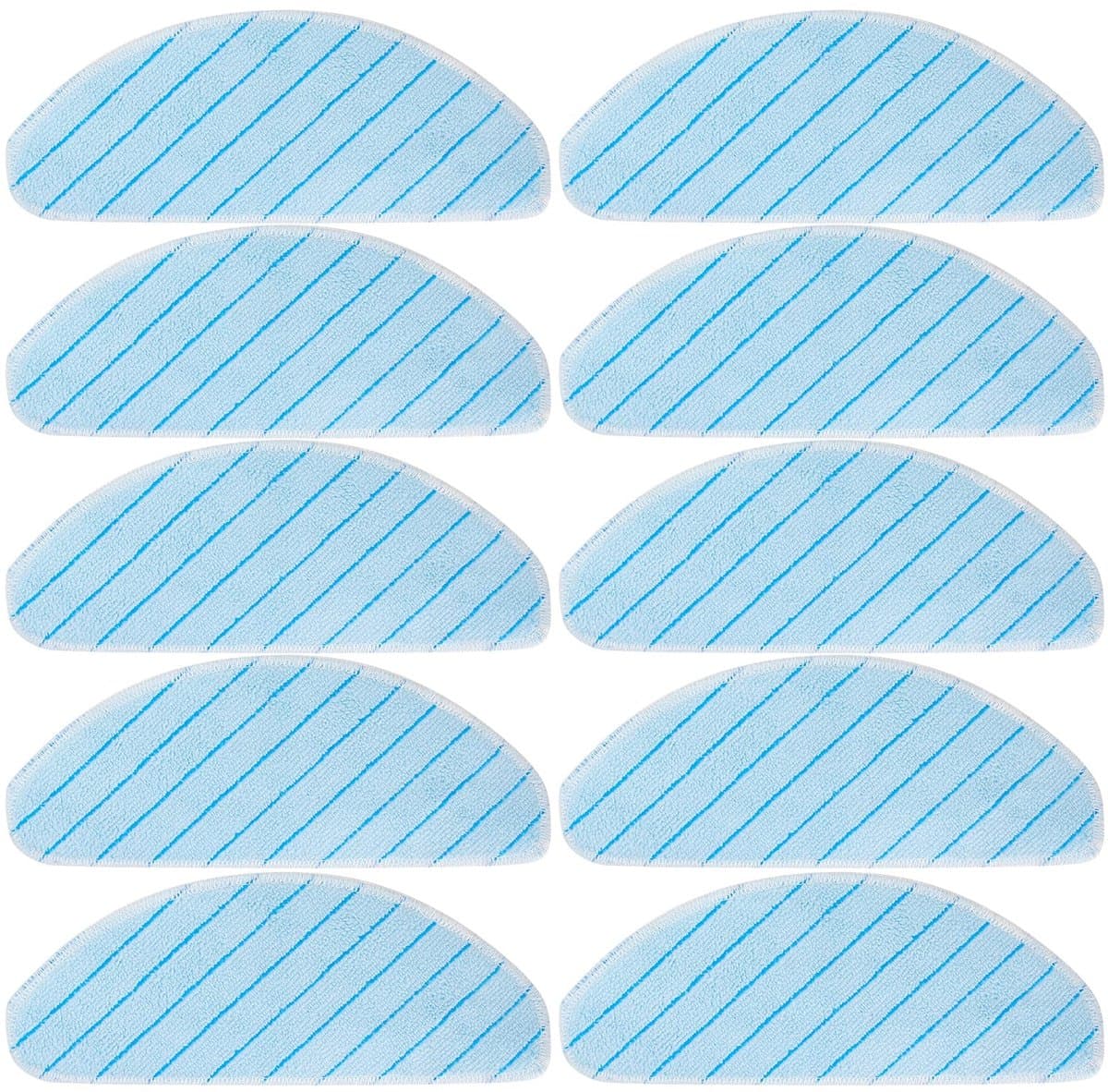 Dailygoods- Wasbare Doekjes 10 Stuks - Hoogwaardige Materialen - Duurzaam - Machinewasbaar - Sterke Wateropname - Geschikt voor Ecovacs Deebot - Reinigingsdoekjes — afbeelding 1