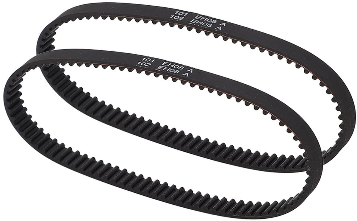 Dailygoods- Vervangende Banden 2 Stuks - Compatibel met ProHeat 2X Revolution Pet Pro - Vervangingsonderdeelnummer 1611129 - Premium Rubber Materiaal - Lange Levensduur - Stabiele Stofzuigerprestaties - Stofzuigerriem — afbeelding 1