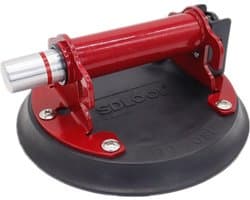 Vacuümzuignap Zware Lifter - Glaslifter Tegellifter - Materiaal Verplaatsen - Red-Line Vacuüm Indicator - 8 inch - Rood