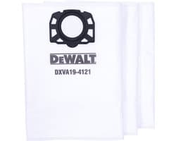 DeWalt DXV23/34/38P Serie - Stofzuigerzak - Textiel - 23-38L - 3 Stuks