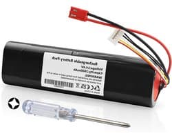 Stofzuiger Accu - Vervangende Batterij - Huishoudelijk Werk - Snelle Installatie - 14.4V 2600mAh - Zwart