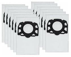 12 KFI 357 stofzuigerzakken, compatibel met Kärcher KWD1, KWD2, KWD3, WD2 Plus, WD3, SE 4001, SE 4002 en 2.863-006.0