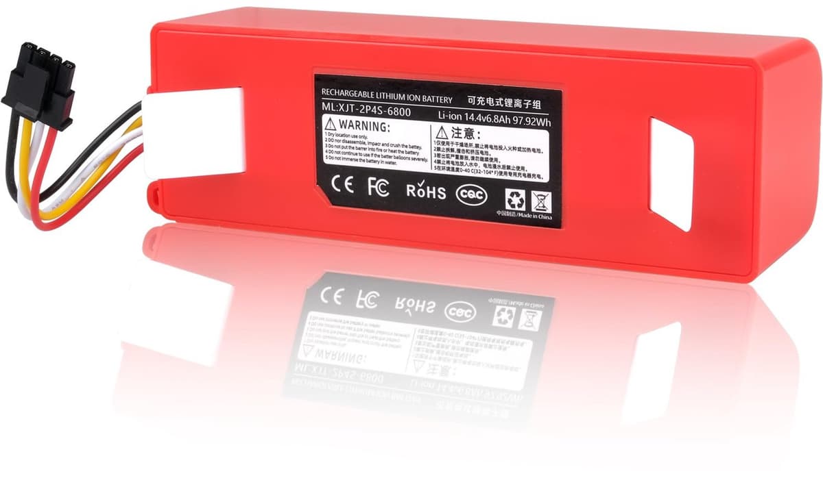 Stofzuigeraccu - 6800 mAh - 14,4 V - Li-Ion — afbeelding 1
