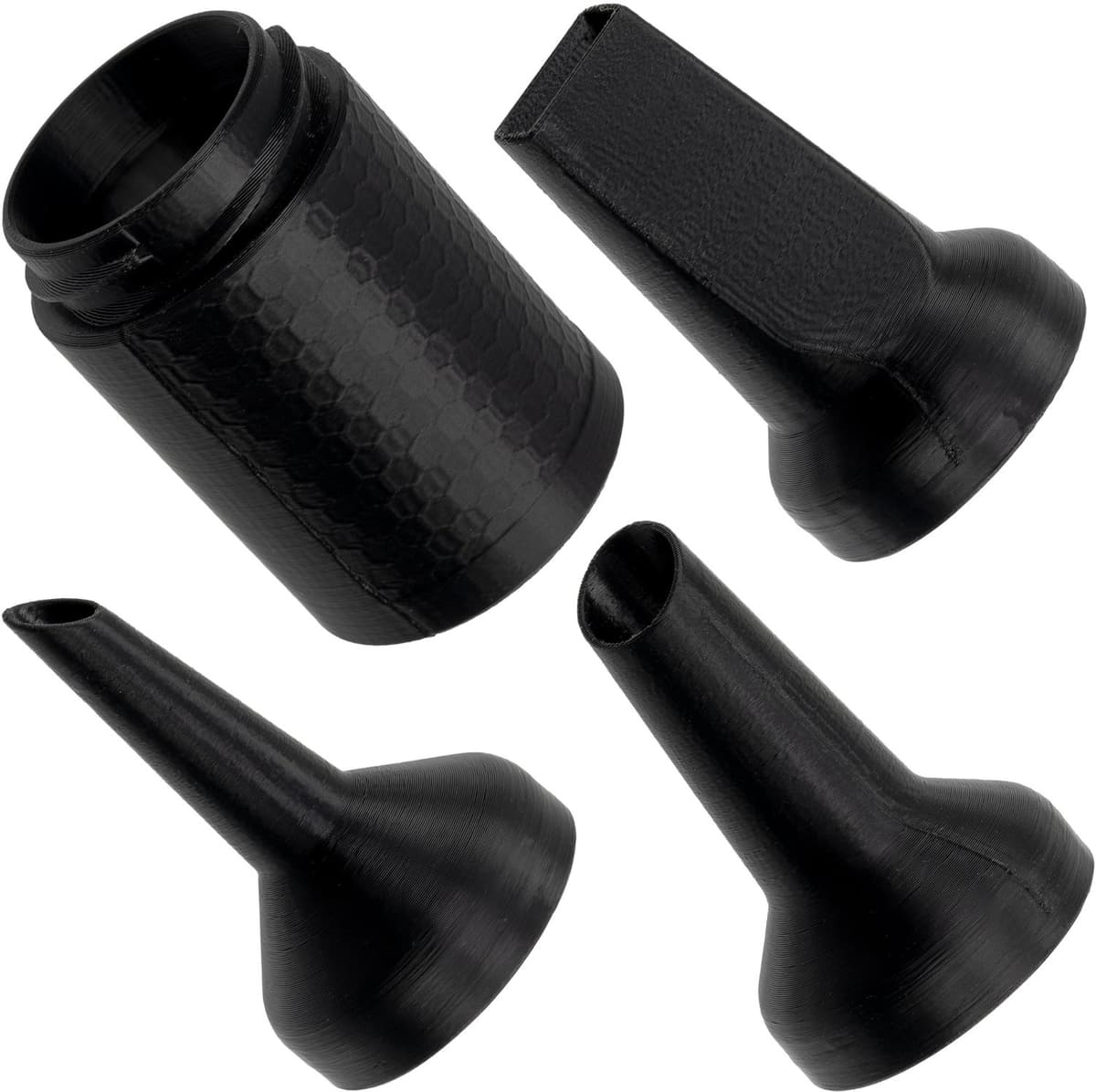Set van 3 Zuigmondjes + Adapter voor Ø35 mm Slang - Geschikt voor Miele Stofzuiger — afbeelding 1