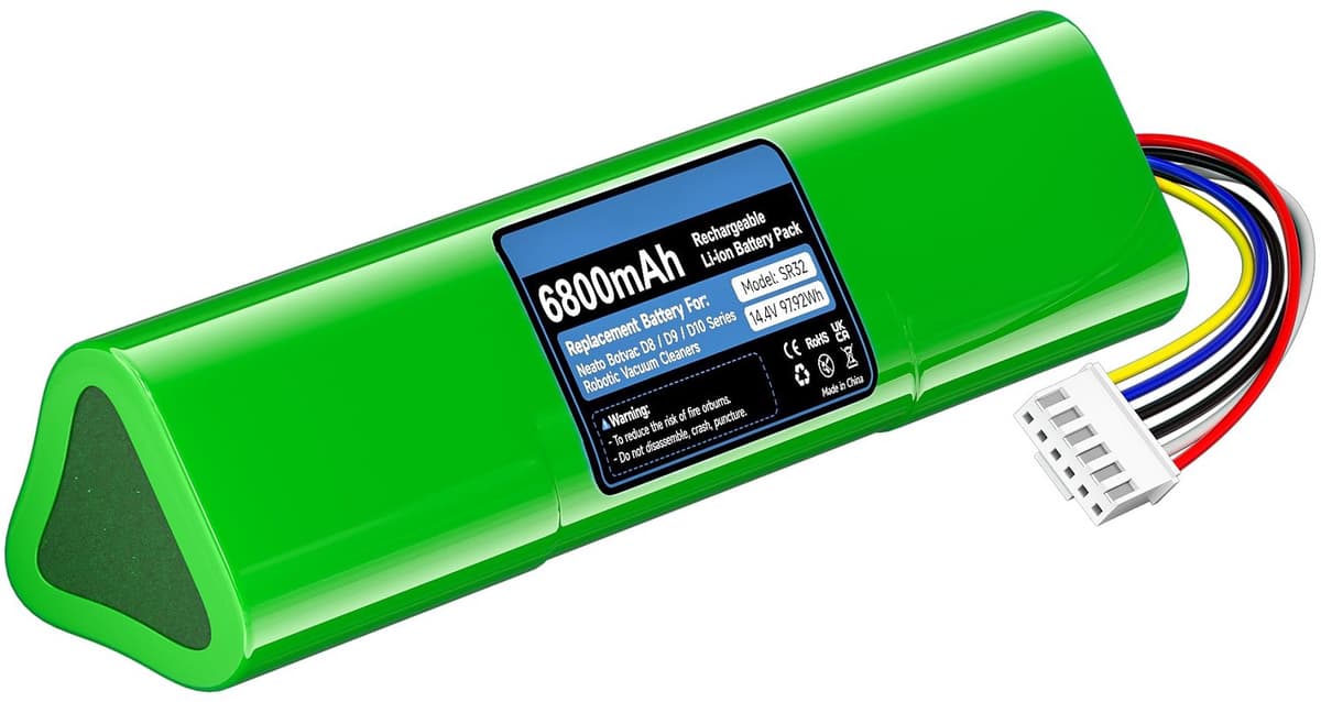 Stofzuigeraccu - 6800 mAh - Geschikt voor Neato D8 D9 D10 — afbeelding 1