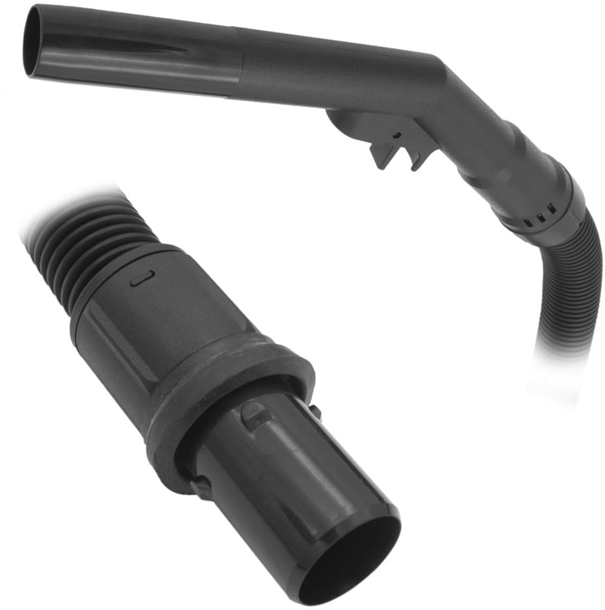 SQOON® Stofzuigerslang Geschikt voor Nilfisk VP300 / VP600 – Vervangt 1470765500 – Compleet met Handgreep – 2,5 m — afbeelding 1