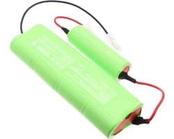 Batterij - Vervangende Accu - Stofzuiger Onderhoud - Ni-MH Technologie - 1300mAh - Groen