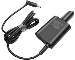 Shopcentral - 35 W autolader - Voor Dyson stofzuiger - Duurzaam en betrouwbaar - Zwart - Geschikt voor V7 V6 V8 DC58 DC59 - 1,8 meter kabel - Hoogwaard...