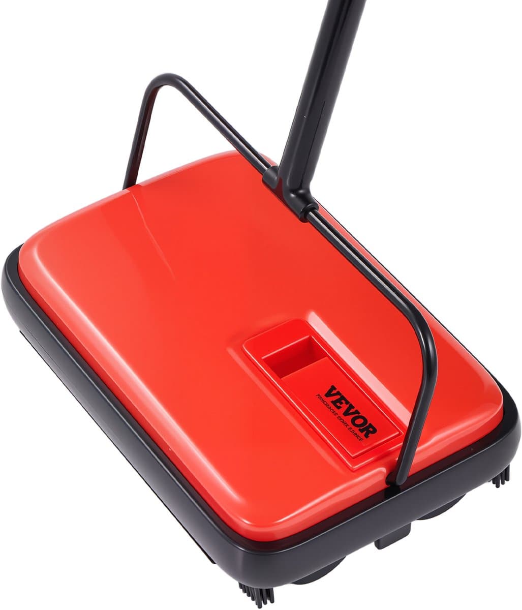 VEVOR Tapijtveger Vloerveger Tapijtveger Rood — afbeelding 1
