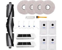 17-delige accessoirekit geschikt voor Ecovacs Deebot X2 / X2 Omni / X2 Pro stofzuiger