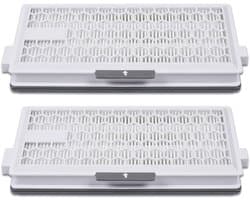 2 HEPA Airclean Plus 50 filters voor Miele Complete C3 Powerline, S8340 stofzuigerfilters - Air Clean SF-HA 50 voor Complete C2 C3 Compact C1 C2 - 2 stuks stofzuigerreserveonderdelen accessoires van