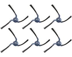 6-delige vervangende zijborstel geschikt voor Anker Eufy X10 Pro Omni-accessoires