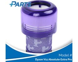 Dyson V11 Absolute Extra Pro Filter (Plus.Parts® alternatief voor 970013-02)