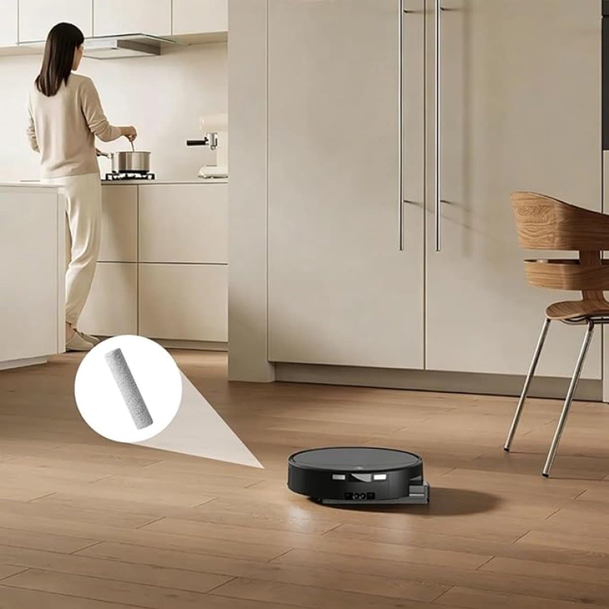 Accessoires voor Ecovacs DEEBOT T90 PRO Omni en X12 PRO Omni - 2 stuks roldoeken — afbeelding 1