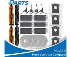 Mova V50 Ultra Complete Onderhoudsset (Plus.Parts® alternatief voor 20010100001991)