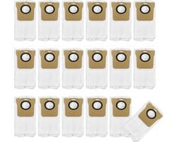 Dreame L10 Ultra, L20 Ultra en Xiaomi X10/X20 Serie Stofzakken (18 Stuks, Plus.Parts®)