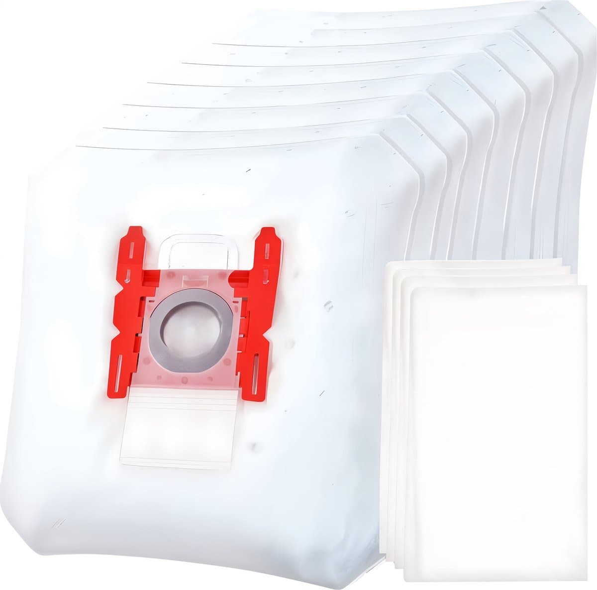 8x Stofzuigerzakken & 4x Micro- / Motorfilter geschikt voor Bosch G ALL stofzuigers — afbeelding 1