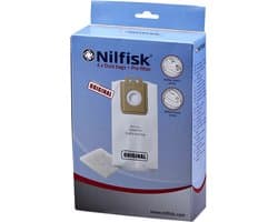 Nilfisk Select Serie - Synthestische Stofzakken - 4 st