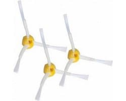 GELLDG Driehoekige zijborstelbevestiging - Vervangende borstel - Zijborstel - Robotstofzuigeraccessoire - Geschikt voor iRobot Roomba 600 en 700-serie - 3-pack