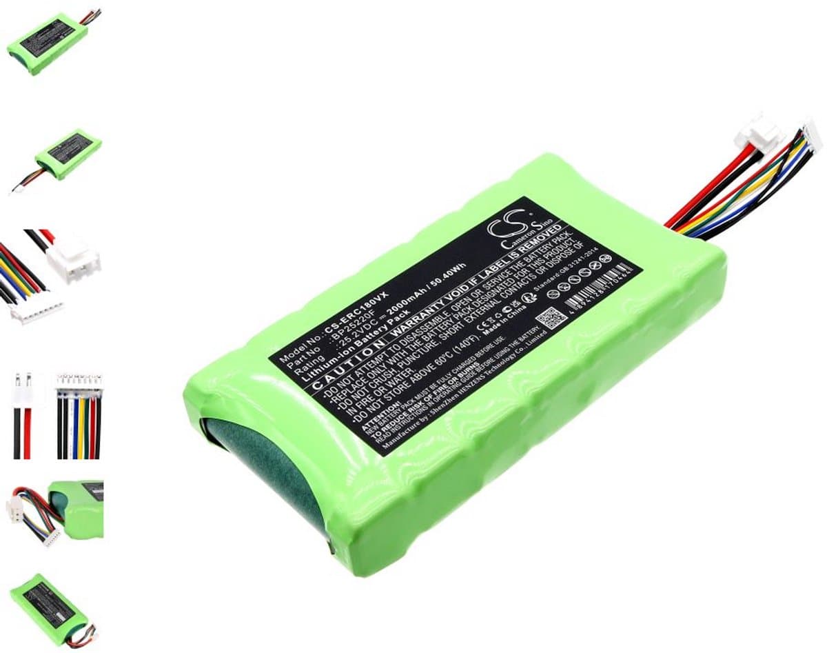 Gelijkwaardige aan origineel, BEKO Li-Ion accu, batterij 25,2 V, 2000mA, VRT70925VB — afbeelding 1