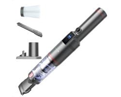 Benelux Select Kruimeldief - Handstofzuiger – Kruimelzuigers – Met HEPA-Filter – Lichtgewicht – Incl. Opzetstukken - 35 x 7 x 7 cm