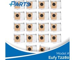 Eufy T2280 Stofzakken (18 Stuks, Plus.Parts® alternatief voor T290A / T291C)