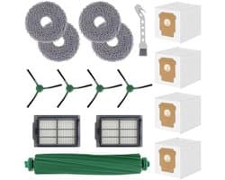 PromoHome Vervangingsset Geschikt voor iRobot Roomba Plus 405 Combo/505 Combo- Compleet Onderhoudspakket