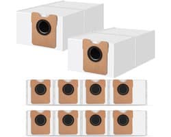 10 Stuks stofzakken geschikt voor Eufy Omni C20, C10 robotstofzuigers - Stofzuigerzakken - vervangende accessoires met grote capaciteit