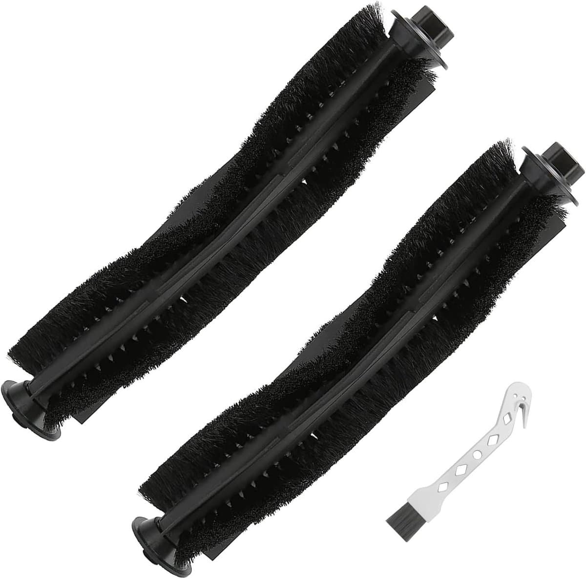 Allecto Plus - Hoofdrolborstels - Stofzuiger Accessoires voor robotstofzuigers - Set van 2 - Geschikt voor diverse modellen. — afbeelding 1