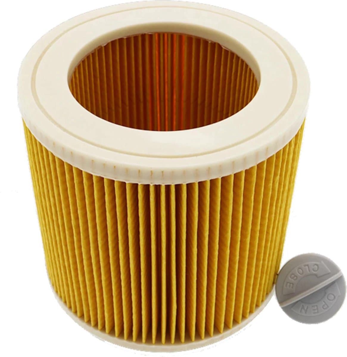 Patroonfilter geschikt voor Kärcher MV1 MV3 WD3 NT20 NT25 NT30 Luchtafvoer Filter Cartridge Water stofzuiger — afbeelding 1